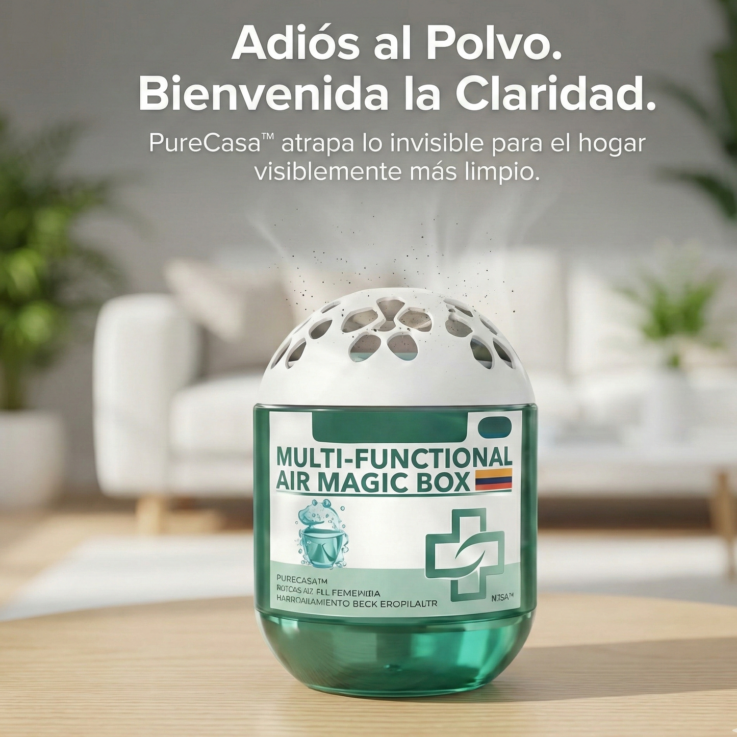 Filtro HEPA de alta eficiência do PureCasa™
