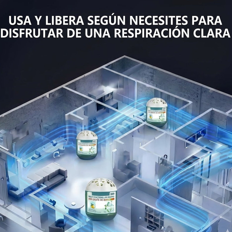 Design compacto do purificador PureCasa™
